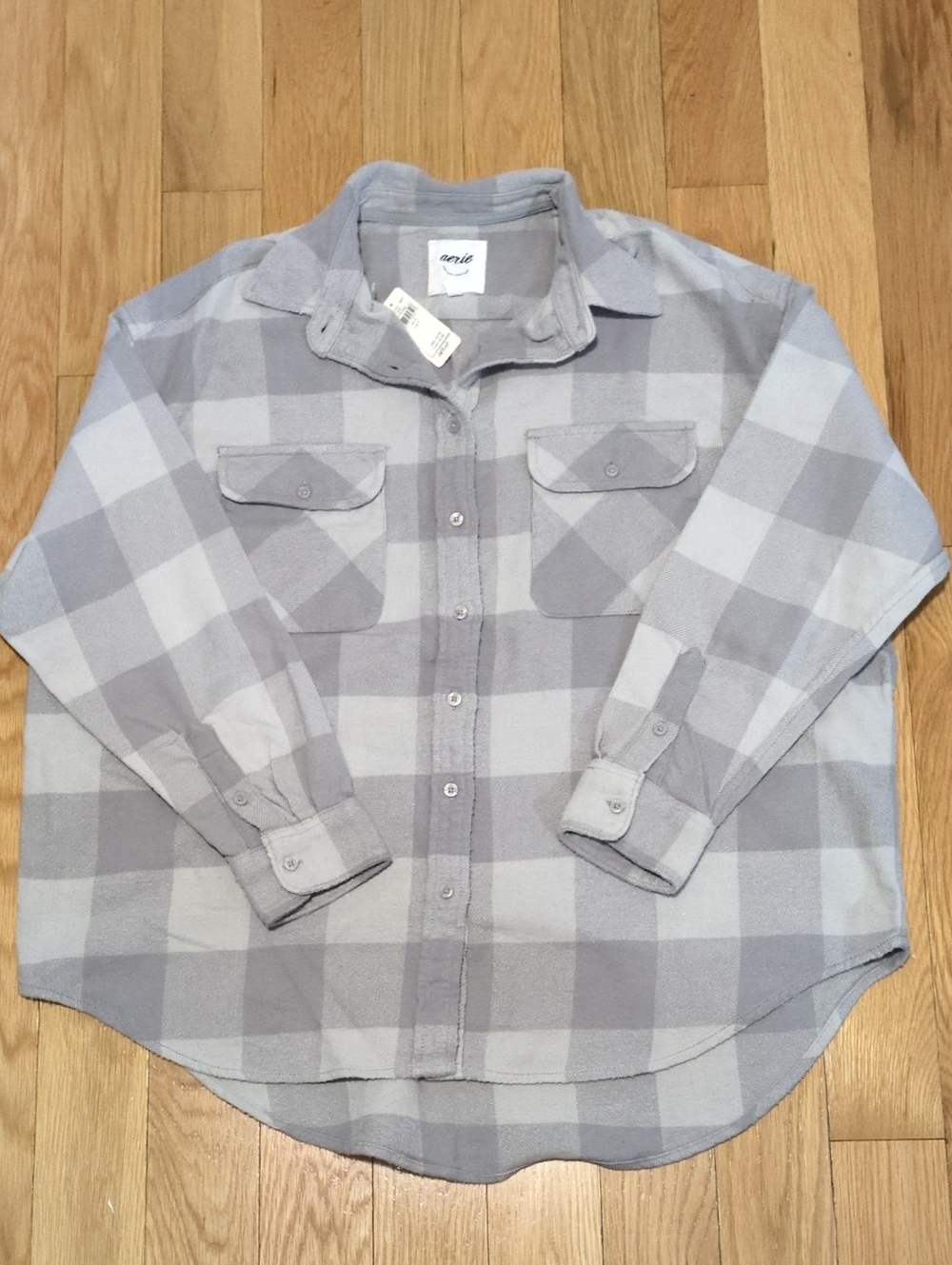 Aerie Lumber Jane Flannel Shirt NWT